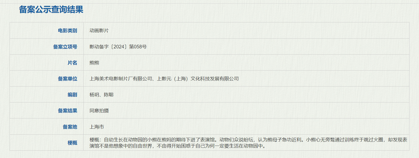 上美影八部动画电影正式立项 题材新颖故事各异  第3张