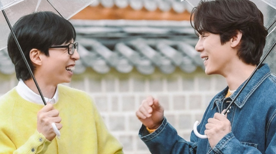 刘在锡&柳演锡携手SBS全新综艺《只要有空》公开宣传照：他们温暖灿烂的笑容即将治愈大众的心  第1张