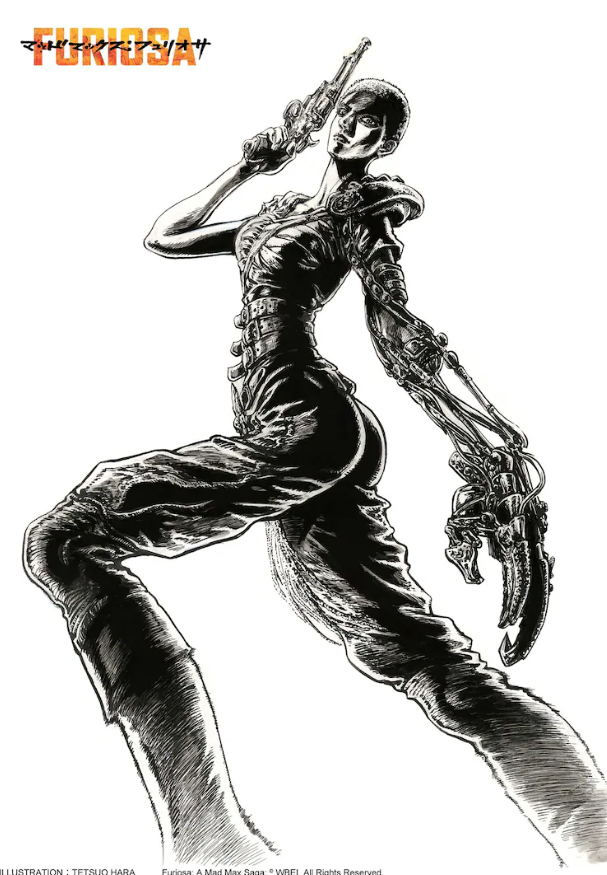 《疯狂的麦克斯：狂暴女神》联动原哲夫 亲绘女主霸气女王范  第2张