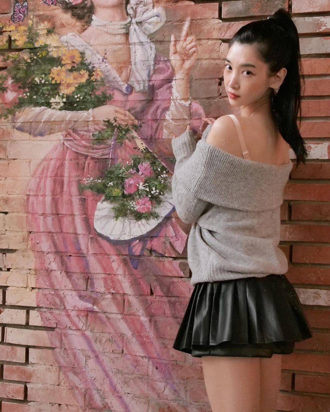 韩国美女模特이해인 이지福利图 眼神勾人的大姐姐  第3张