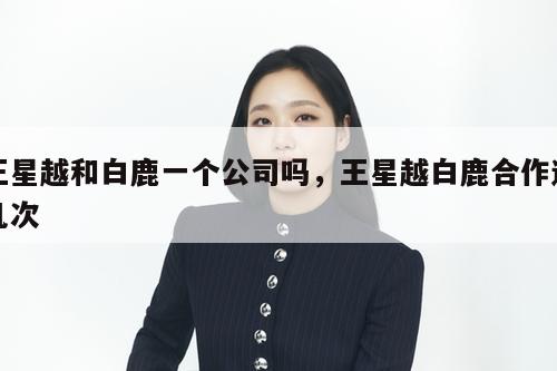 王星越和白鹿一个公司吗，王星越白鹿合作过几次