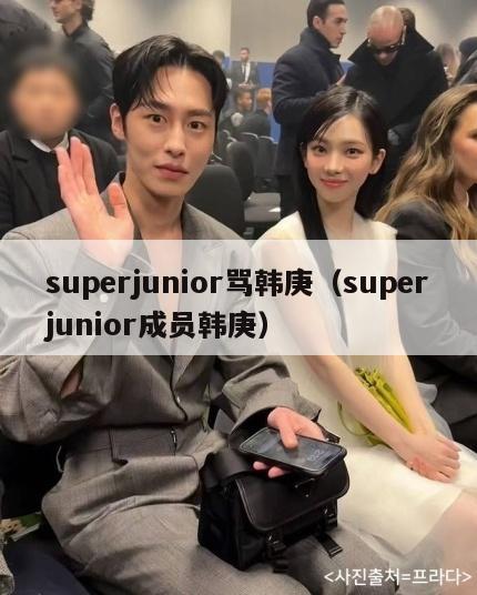 superjunior骂韩庚（superjunior成员韩庚）  第1张
