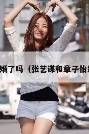 章子怡结婚了吗（张艺谋和章子怡结婚了吗）  第1张